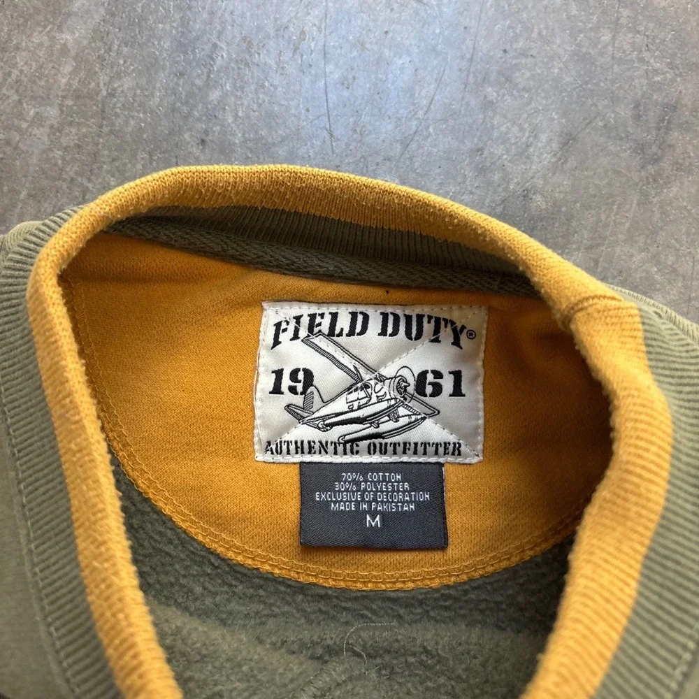 Vintage Cabela's Outfitters Nature Field Duty Crewneck Size Medium